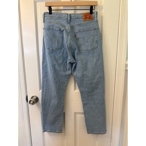 Levi's Women's 501 Light Blue Mom Style Fit Jeans Size 30WX26L - Picture 3 of 11